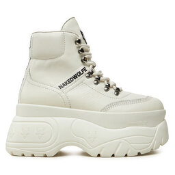 Naked Wolfe Stiefeletten Naked Wolfe Spike Weiß