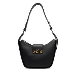 KARL LAGERFELD Ročna torba KARL LAGERFELD A3W30046 Črna