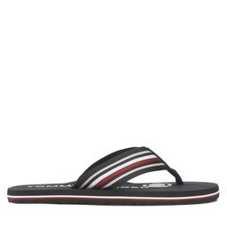 

В'єтнамки Tommy Hilfiger Corporate Stripes Beach Sandal FM0FM04407 Rwb 0G1, Cиній