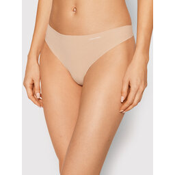 Calvin Klein Underwear Calvin Klein Underwear Stringtanga 0000D3428E Beige