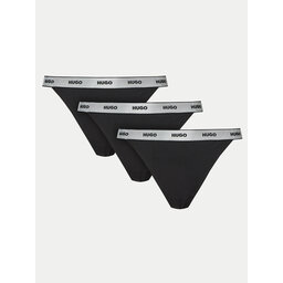 HUGO Hugo 3er-Set Stringtangas 50527212 Schwarz