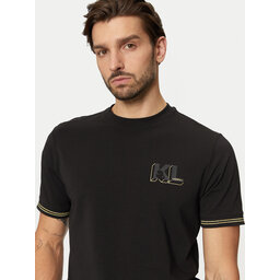 KARL LAGERFELD KARL LAGERFELD Camiseta 755463 551235 Negro Regular Fit