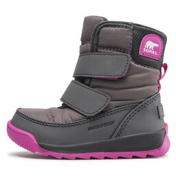 

Снігоходи Sorel Whitney II Strap Wp NV3919 Quarry/Grill 052, Сірий