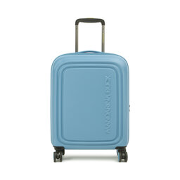 Mandarina Duck Малък твърд куфар Mandarina Duck Logoduck + P10SZV54 Parisian Blue