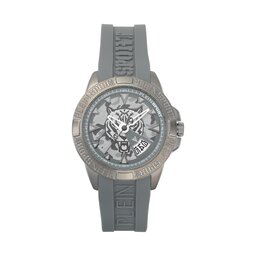 Plein Sport Часовник Plein Sport Touchdown Camo PSFBA0223 Сив