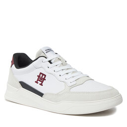 Tommy Hilfiger Zapatillas Tommy Hilfiger Elevated Cupsole Lth Mix FM0FM04929 White YBS