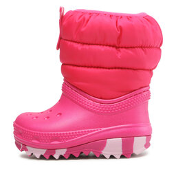 

Снігоходи Crocs Classic Neo Puff Boot T 207683 Candy Pink, Рожевий