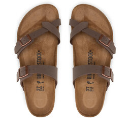 Birkenstock Japonki Birkenstock Mayari 0071063 Brązowy