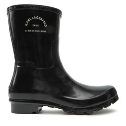 KARL LAGERFELD Guminiai batai KARL LAGERFELD KL47075S Juoda