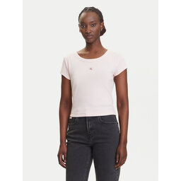 Calvin Klein Jeans Calvin Klein Jeans Póló LV047C200G Rózsaszín Slim Fit