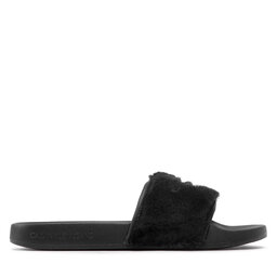 

Шльопанці Calvin Klein Jeans Slide Fur YW0YW00719 Black BDS, Чорний
