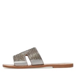 

Шльопанці Manebi Leather Sandals S 4.1 Y0 Silver H Glass, Срібний
