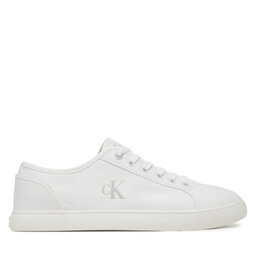 Calvin Klein Jeans Teniși Calvin Klein Jeans Ess Vulc Low Mg Canvas YM0YM01209 Alb