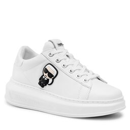 KARL LAGERFELD Laisvalaikio batai KARL LAGERFELD KL62530 White Lthr/Mono