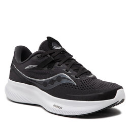Saucony Skor Saucony Ride 15 S20730-05 Black/White