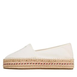 

Еспадрильї Tommy Hilfiger Embroidered Flatform FW0FW07014 Ecru YBL, Écru