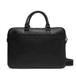 Tommy Hilfiger Brašna na notebook Tommy Hilfiger Th Corp Computer Bag AM0AM13222 Černá