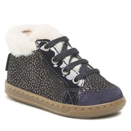 Shoo Pom Snörskor Shoo Pom Bouba Zip Hair N4BYCE0402 Navy/Platine