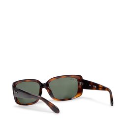 

Сонцезахисні окуляри Ray-Ban 0RB4389 710/31 Havana/Green, Коричневий