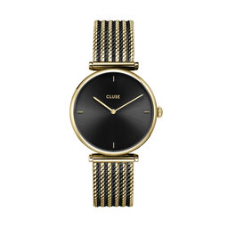 Cluse Zegarek Cluse Triomphe Mesh CW10403 Czarny