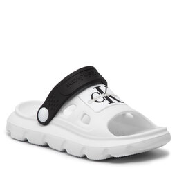 Calvin Klein Jeans Basutės Calvin Klein Jeans Comfy Sandal V1B2-80154-0083 S White/Black X002