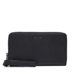 

Великий жіночий гаманець Calvin Klein Warmth Xl Long Zip Around K50K507971 BAX, Чорний