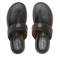 Kurt Geiger Flip-flops Kurt Geiger Kensington T-Bar Chunky 9819900109 Fekete