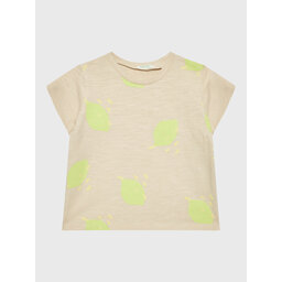 United Colors Of Benetton United Colors Of Benetton Camiseta 3F93A102L Beis Relaxed Fit