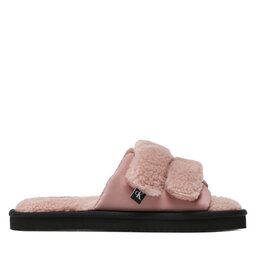 

Тапочки Calvin Klein Jeans Home Slide Velcro Shearling YW0YW00861 Adobr Rose, Рожевий