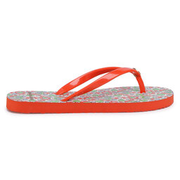 

В'єтнамки Tory Burch Thin Flip Flop 56488 Poppy Red/Legacy Paisley 605, Оранжевий