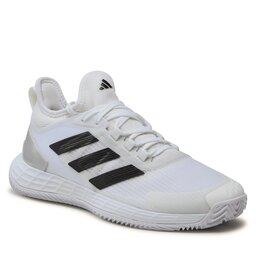 adidas Boty adidas adizero Ubersonic 4.1 Tennis Shoes IF2985 Ftwwht/Cblack/Msilve
