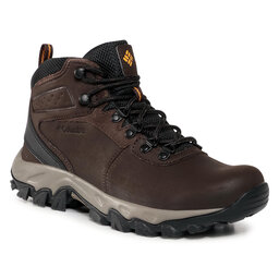 Columbia Trekkingschuhe Columbia Newton Ridge Plus II Waterproof BM3970 Cordovan/Squash