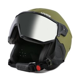 

Шолом для сноуборду Uvex Instinct Visor 56626030 Croco Mat, Хакі