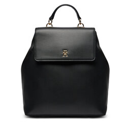 Tommy Hilfiger Ruksak Tommy Hilfiger Th Refined Backpack AW0AW15722 Black BDS