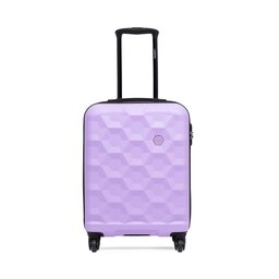 Lasocki Kis kemény borítású bőrönd Lasocki WAL-S-02PURPLE-ABS-04 Lila