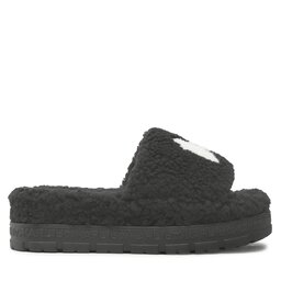 

Тапочки KARL LAGERFELD KL44200 Black Synth Fur, Чорний