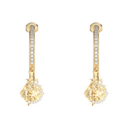 Guess Naušnice Guess JUBE05 034JW Zlatá