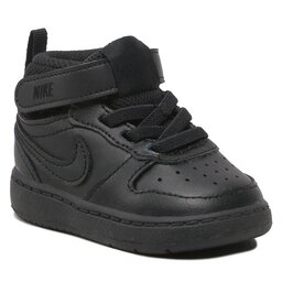 Nike Obuća Nike Court Borough Mid 2 (TDV) CD7784 001 Black/Black/Black