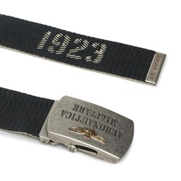 

Чоловічий ремінь Aeronautica Militare 231CI292CT3108 Sabbia 57502, Чорний