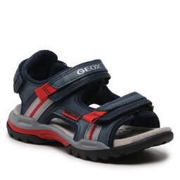 Geox Сандали Geox J Borealis Boy J250RA01554C4327 S Avio/Red