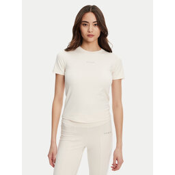 Guess Guess T-Shirt V5RI10 KCD02 Εκρού Regular Fit