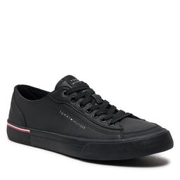 Tommy Hilfiger Sneakers Tommy Hilfiger Corporate Vulc Leather FM0FM04953 Black BDS