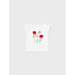 Mayoral Mayoral Camiseta 1006 Blanco Regular Fit