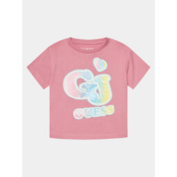 Guess Guess Camiseta K4RI28 K8HM0 Rosa Boxy Fit