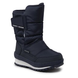 Tommy Hilfiger Schneeschuhe Tommy Hilfiger Snow Bootie T3B6-32546-1485 M Blue 800