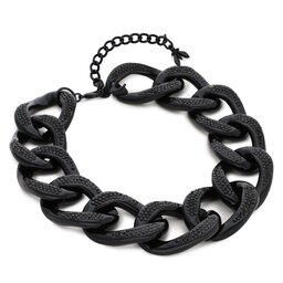 Patrizia Pepe Collar Patrizia Pepe 2JB373/M031-J3X4 Total Black Crystal
