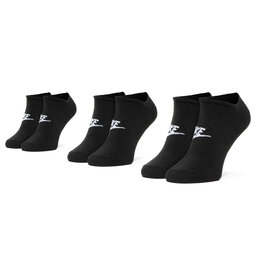 Nike Lot de 3 paires de chaussettes basses unisexe Nike SK0111 010 Noir