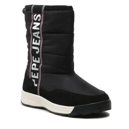 Pepe Jeans Μπότες Χιονιού Pepe Jeans Jarvis Young PGS50183 Black 999
