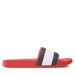 Tommy Hilfiger Ciabatte Tommy Hilfiger Rubber Th Flag Pool Slide FM0FM04263 Rosso
