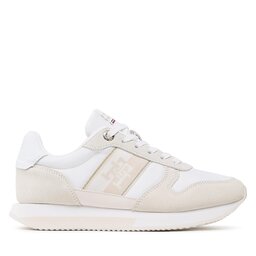 

Снікерcи Tommy Hilfiger Runner With Th Webbing FW0FW06948 White YBS, Білий